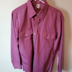 Pink western shirt
